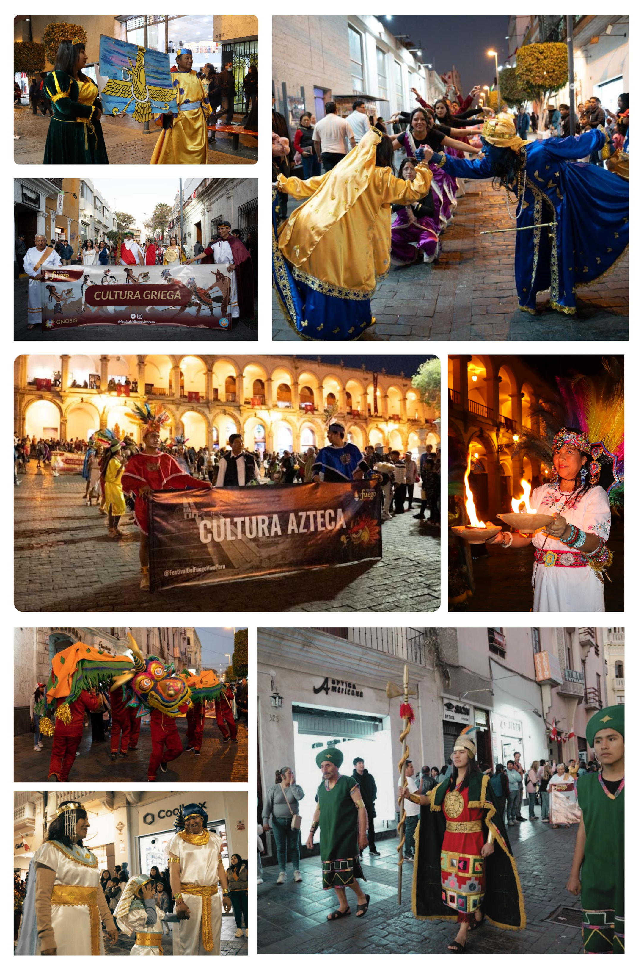 Pasacalle ancestral — Festival del Fuego Vivo Perú